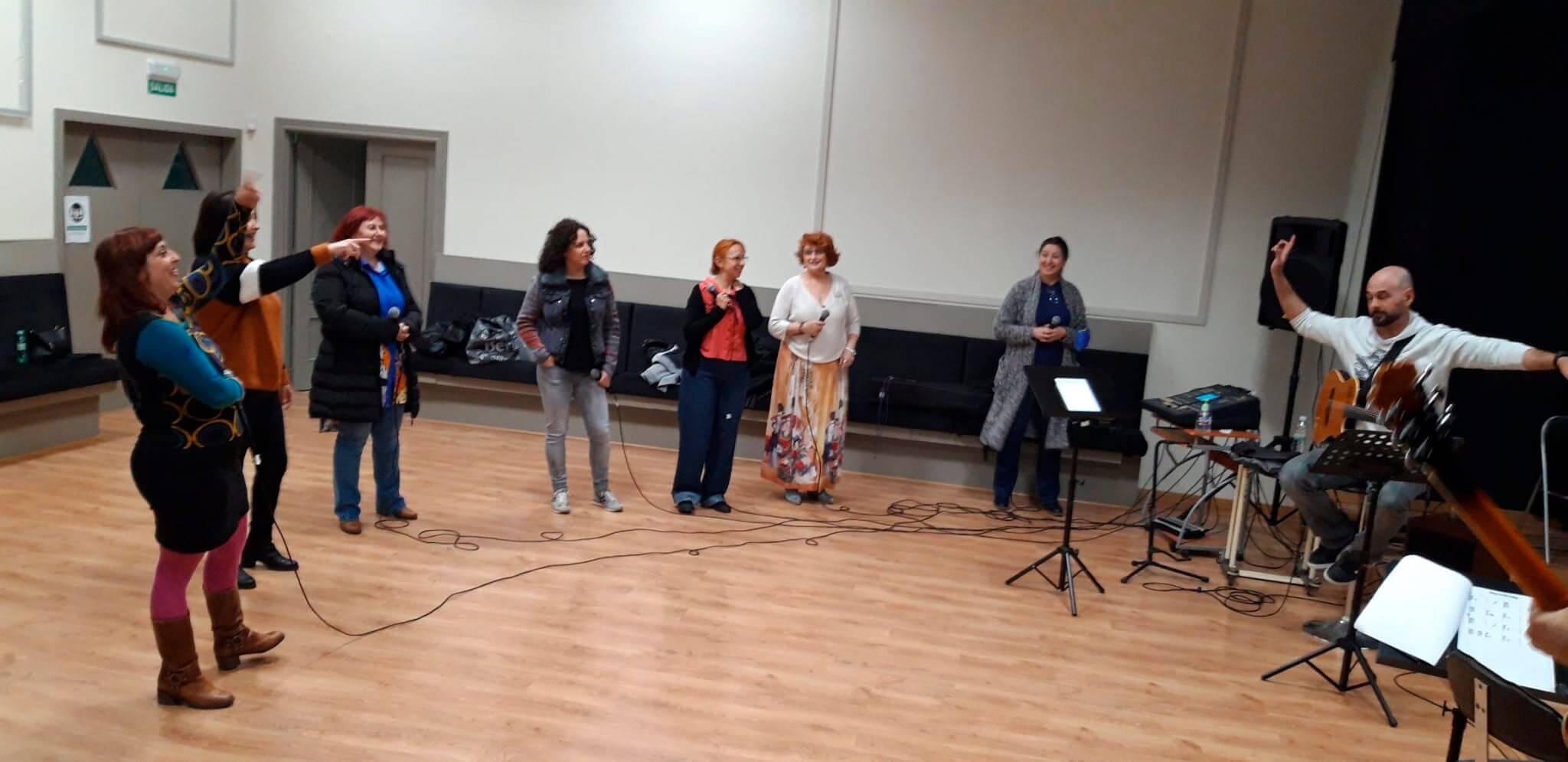 Sara Soul - taller creativo vocal en asociación Jaén Jazzy
